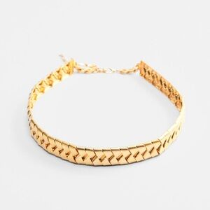 Zara Woven Metallic Belt